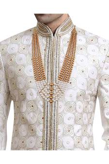 Brown beaded_jewellery Yellow Gold Alloy   Necklace