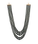 Green beaded_jewellery Yellow Gold Alloy   Necklace