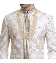 White beaded_jewellery Yellow Gold Alloy   Necklace