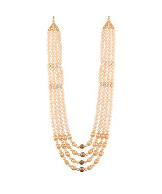 Gold beaded_jewellery Yellow Gold Alloy   Necklace 1