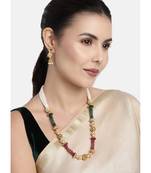 Brass   Necklace   Pair Earrings