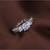 White american_diamonds Rhodium Alloy   Finger Ring
