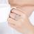 White american_diamonds Rhodium Alloy   Finger Ring