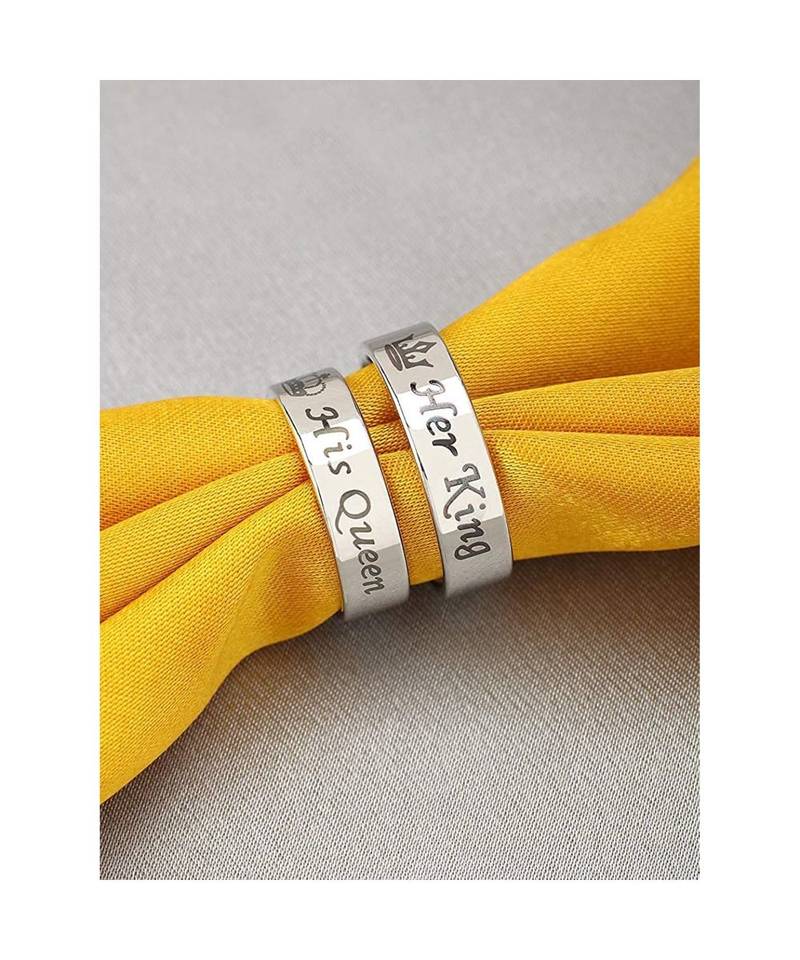 Silver american_diamonds Rhodium Alloy 2 Finger Ring   Red Rose Box