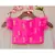 fuchsia pink and green hand embroidered zari work lehenga