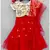 hand embroidered zari work red and golden attached dupatta lehenga