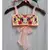 peach hand embroidered resham work lehenga