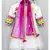 white mirror work anarkali