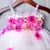 white hand made flora dress