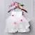 white hand made flora dress