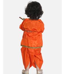 orange Little Kanhaiya Suit Dress Set