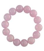 Pearlz Ocean Pink Quartz 8" Stretch Bracelet