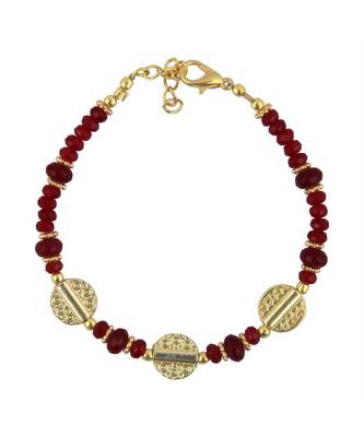 Red Jade 7 inch Bracelet for Women 1
