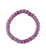 Pink Quartz 7.5 inch Stretchable Bracelet for Girls