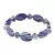 Oval Shaped Mosaic Beads Stretchable 7.5 inches Bracelet
