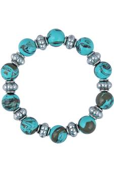 Mosaic Beads Stretchable Bracelet for Women