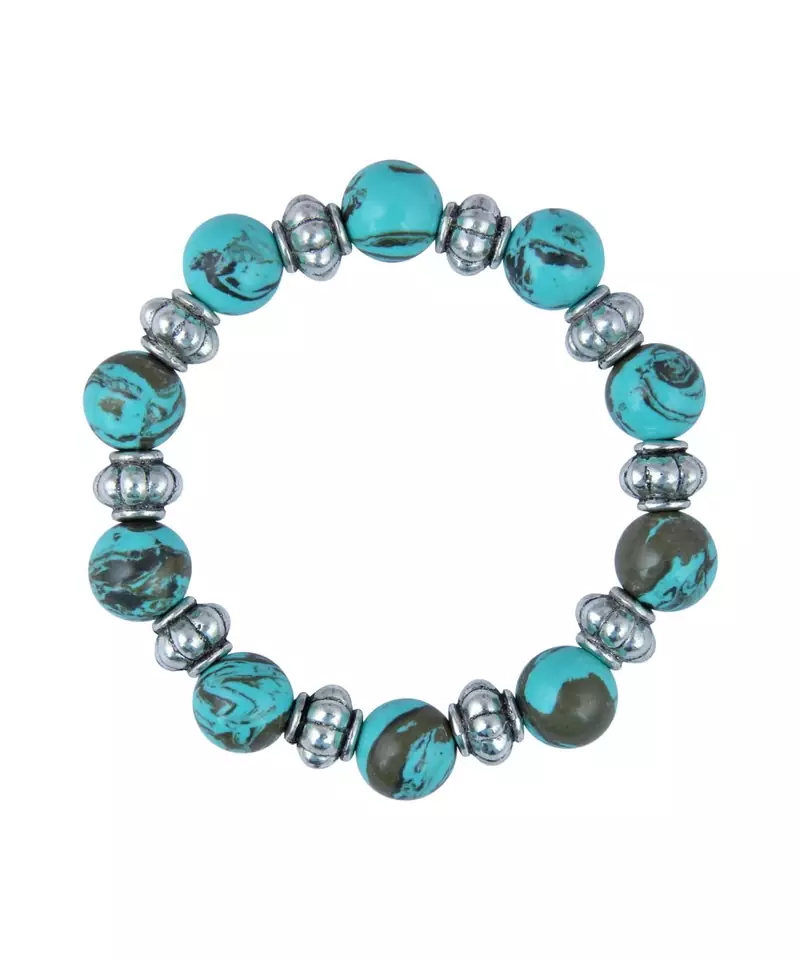 Mosaic Beads Stretchable Bracelet for Women