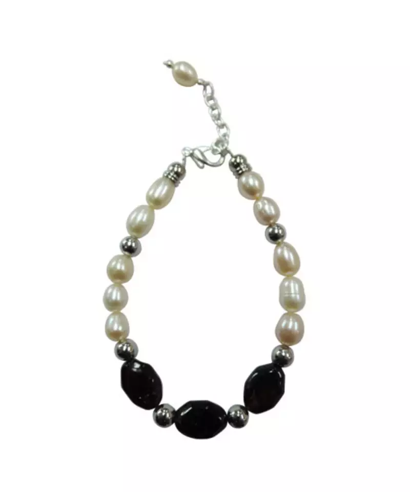 Pearlz Ocean Dewy- Eyed 7.5" Fresh Water Pearl Bracelet