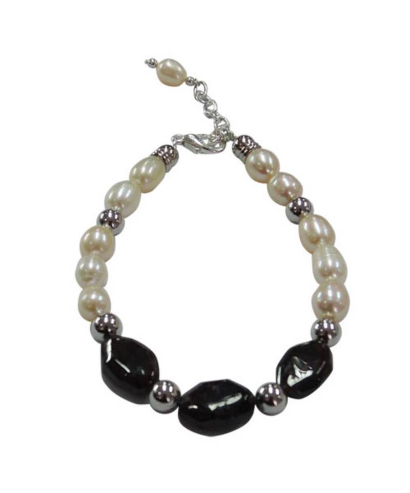 Pearlz Ocean Dewy- Eyed 7.5" Fresh Water Pearl Bracelet