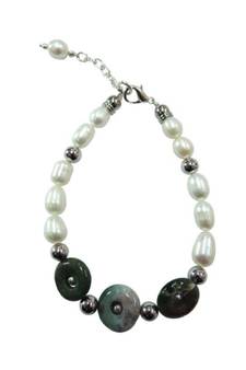 Pearlz Ocean Oodles 7.5" Fresh Water Pearl Bracelet