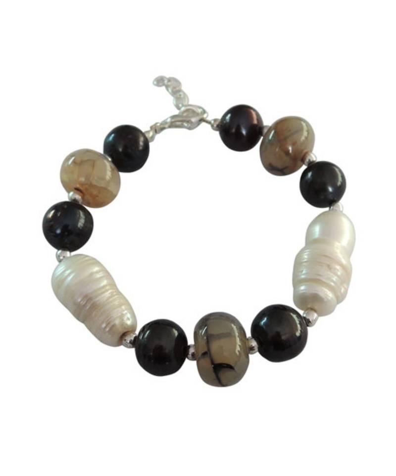 Pearlz Ocean Zoey 7.5" Fresh Water Pearl Bracelet