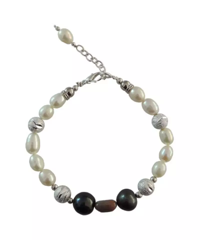 Pearlz Ocean Zillion 7.5" Fresh Water Pearl Bracelet