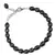 Pearlz Ocean 7.5 Inch Dyed Black Fresh Water Pearl Bracelet