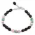 Pearlz Ocean Patterned Love Fresh Water Pearl & Quartzite Beads 7.5 Inches Bracelet