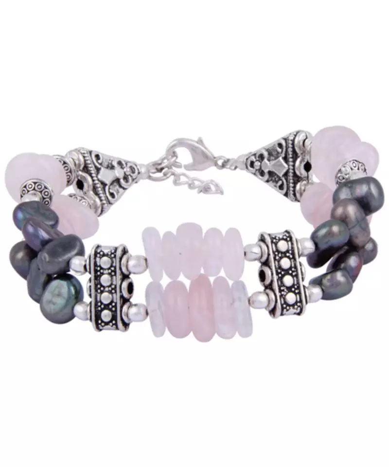 Pearlz Ocean Non-Precious Metal Strand Women Multi-Colour