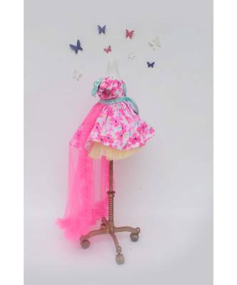 Pink Choli With Embroidery Lehenga 2