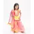 Yellow Kurta with Pink Kotta Print Fabric Sharara and Dupatta Set