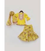 Black Sequins Lehenga And Choli With Dupatta