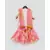 Off White Kurta with Pink Kotta Print Fabric Sharara and Dupatta Set