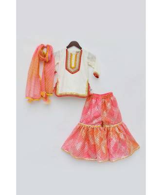 Self Texture Kurti And Salwar 3