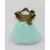 Golden Shimmer and Acqua Glitter Net Frock