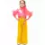 Hot Pink Top with Yellow Pants