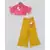 Hot Pink Top with Yellow Pants