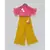 Hot Pink Top with Yellow Pants