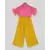 Hot Pink Top with Yellow Pants