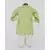 Green Kurta with Off White Dhoti Set