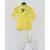 Yellow Kurta with Off White Salwar