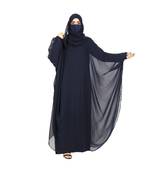 Dual Layer Abaya In Kaftan Style