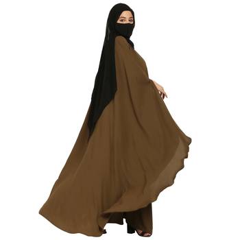 Simple Yet Elegant Irani Kaftan In Poly Moss Fabric 2