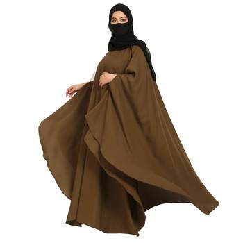 Simple Yet Elegant Irani Kaftan In Poly Moss Fabric 4