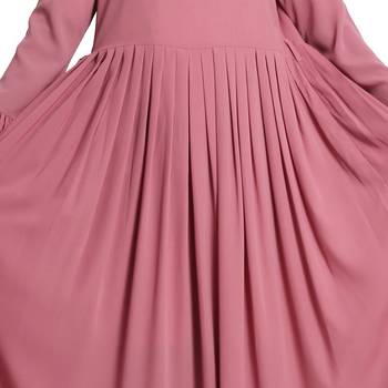 Designer Gown In Abaya Fit With Frills and Pleats. 4