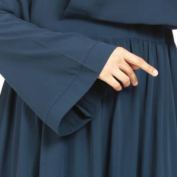 Layered Abaya With Frills 5