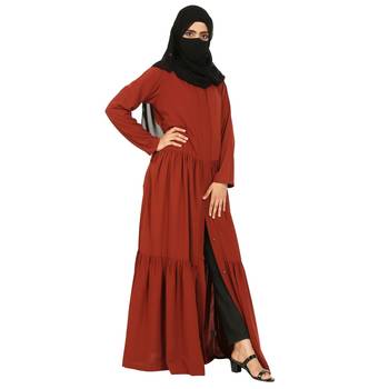 Front Open Gown In Abaya Fit. 2