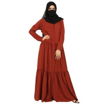 Front Open Gown In Abaya Fit. 3