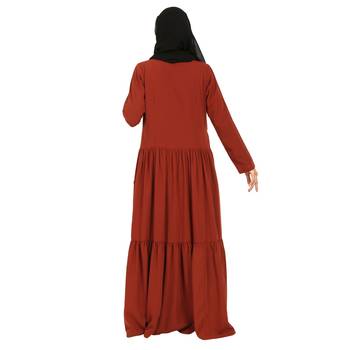 Front Open Gown In Abaya Fit. 7