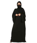 Modest Kaftan With Stonework and Matching Hijab